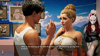 ms denvers ep 35 my stepsis with huge tits in fishnets wants young cock