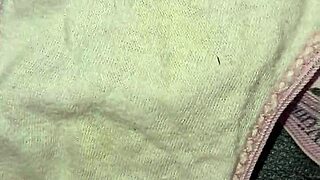 i casually found stepdaughter's dirty panties and bras in the trash can
