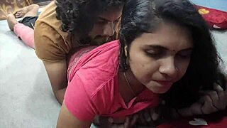 Why does this desi couple lick asses kiss deep suck huge boobs like wild animals in bed?