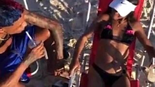 Suruba passion ignites with sensual latina brunette in costumes