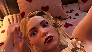 house party game turns into bent over bedroom doggystyle action