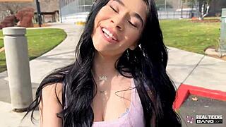 Delilah Dagger Devours Massive Cock in Lingerie POV