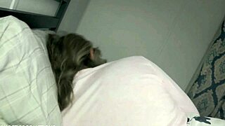 Bed-Sharing Heat with Hot Curvy Step-Mom