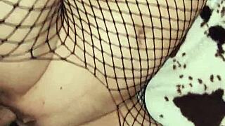 gypsy skinny milf poses horny in erotic lingerie 👀💋