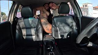 big ass mineira cici spreads juicy pussy licked fucked outdoor carona driver