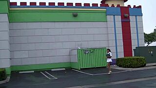 Ride Home Tease Turns Big Cock Pound