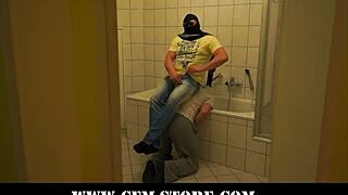 imagine the humiliation of food smothered face sitting under femdom tits domination