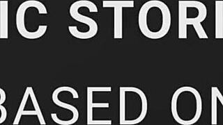 moaning fit teen grinds boyfriend's face spooning pussy lick until explosive cum on tits