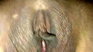 Hey check out this amateur babe's tight shaved pussy rubbed on clit then creampied deep inside