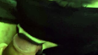 masked goth babe sucks and swallows cum homemade 😈 update vibes