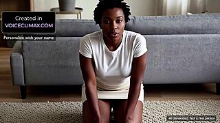 Big ass ebony queen commands your obedient strokes home.