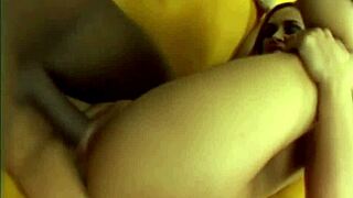 What happens when hot blonde takes massive interracial cock deep?