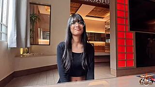 Zne Casting Ep02: Luna Legendary Rides Qrozne in Free Backstage Fuck