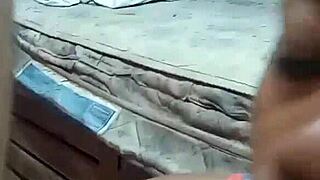 skinny ebony nicoli fox screams it's so good but hurts entering her tight ass