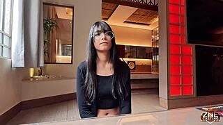 Zne Casting Ep02: Luna Legendary Rides Qrozne in Free Backstage Fuck