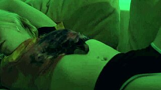 Skinny Teen Shares Bed with Best Friend's Crossdressing Brother on Holiday Leads to Rough Anal Creampie Full Movie