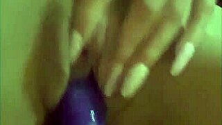 watch her toy her latina pussy while you stroke yours