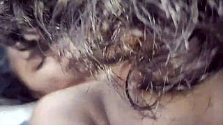 Why does this desi couple lick asses kiss deep suck huge boobs like wild animals in bed?