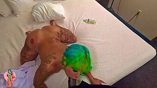 boldly slamming that tight creamy pussy with monster black cock until explosive orgasm