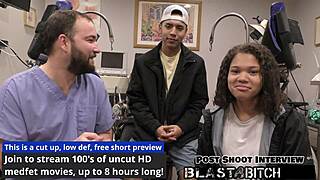 michelle anderson spreads wide moaning as creampie fills her natural tits body