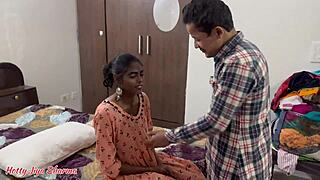 Sister-in-law rides brother-in-law cowgirl pussy creampie milk from big nipples closeup