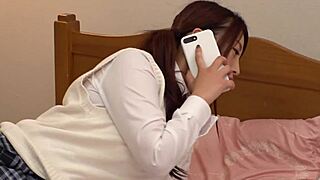 Japanese teen wife chokes on rough throat fuck and squirts wildly part 3