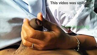 Indo schoolgirl learns to BLOWJOB deep in public outdoors!!