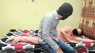 pakistani bhabhi gets fucked hard on bed with hindi dirty talk