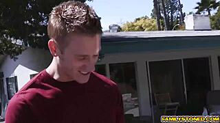 emma stone chokes on richie's monster cock 😩💦 deepthroat gag fest