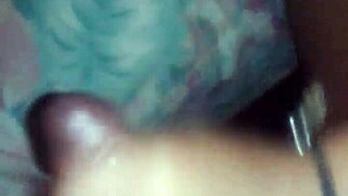 d starxxx grips that ebony handjob rough till massive cumshot explosion