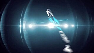 Skinny brunette Dava's blowjob hides her tight pussy surprise