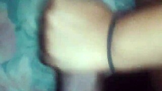 d starxxx grips that ebony handjob rough till massive cumshot explosion