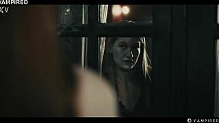 blonde vampire seduces redhead babe... turns her into wet pussy licking sex slave 👅🧛‍♀️