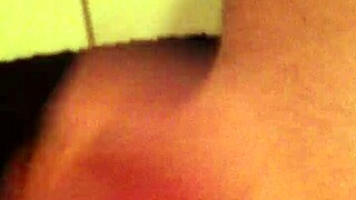 quick sneaky wanks in the toilet when no one's looking