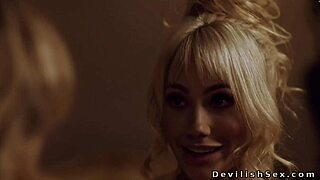 😍 big tits brunette wife goes down on hubby's ex-girlfriend in steamy oral action!