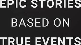 Big ass babe takes BBC anal DP until gaping in casting