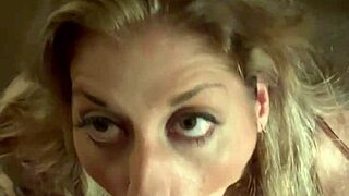 Sexy Milf Deepthroats Husband's Huge Cock Swallows Every Climax Drop