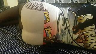 young teen bends over flashing ass shaking it teasing slow