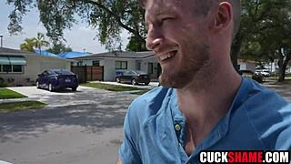cuckold hubby trades ebony milf wife fuck to cover car accident damages