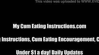 wanna eat your own cum for the hot neighbor? 😏