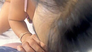 thai ladyboy chokes on farang cock deepthroat then ass licked 😈