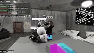 perra offers her gf as payment method in roblox uh wait what?? 😩🍑