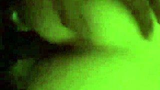 Watch this long-haired black teen scream on bareback interracial cock POV blasts!!