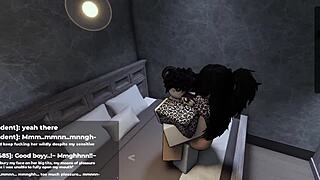 Roblox Office Girl's Big Ass Seduces for Late-Night Desk Pounding