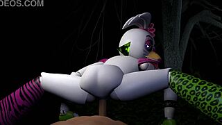 Chica Fingers Pussy Then Rides Hard in Deep Woods Adventure!