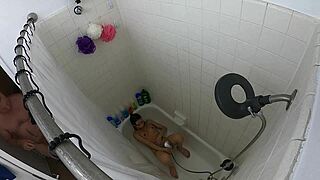 candy cruise chokes on cock in extreme deepthroat pool gagging