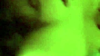 Watch this long-haired black teen scream on bareback interracial cock POV blasts!!