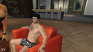 ready for my private lapdance tease as i strip lingerie and rip clothes in gtao game?