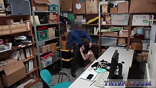 police catch crossdressing emo teen suspect in uniform fuck