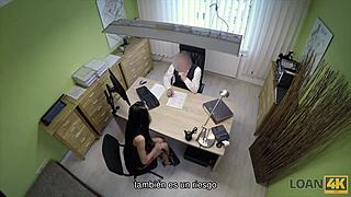 Loan4k tiny mishaps hit rich folks in wild office casts